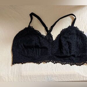 NWT Auden Black Bralette Lace 3XL